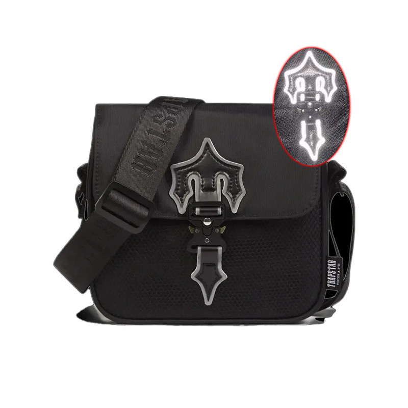 Trapstar Street Esportivo Ombro Saco De Mensageiro Hip Hop Bolsa Oxford