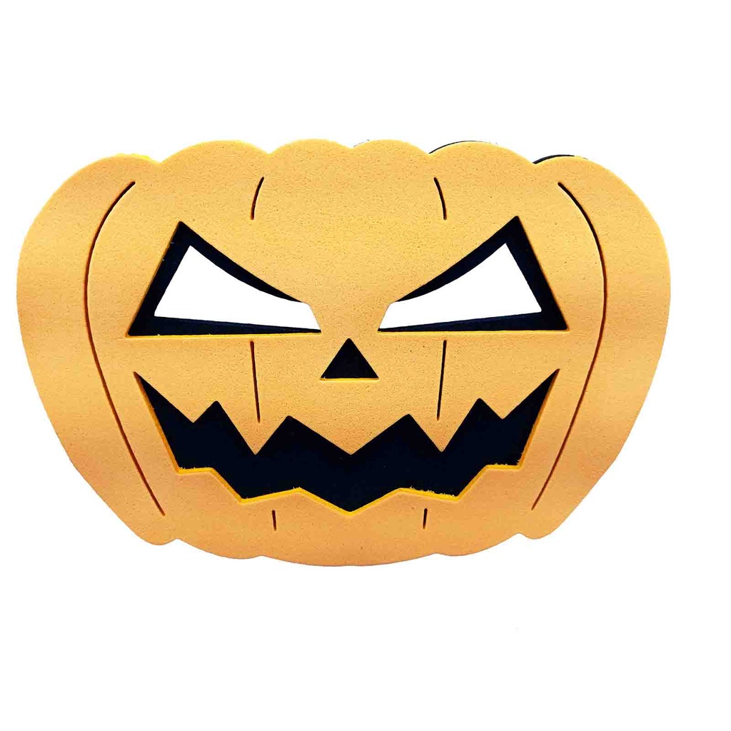 Máscara Abóbora Halloween dia das Bruxas
