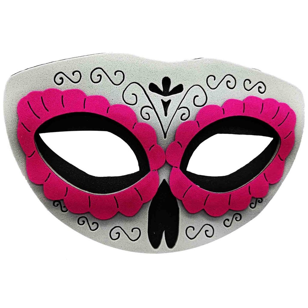 Máscara Caveira Mexicana Halloween dia das Bruxas