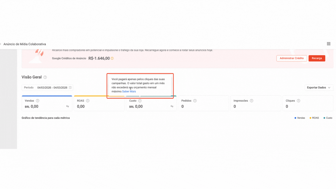 campanha de Google Ads