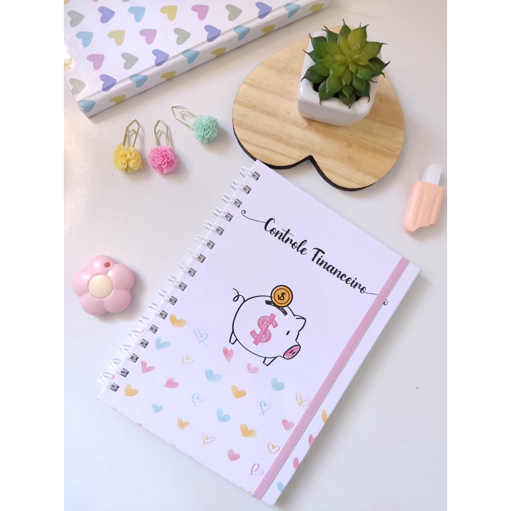 Controle Financeiro | Caderno financeiro | Planner financeiro personalizado