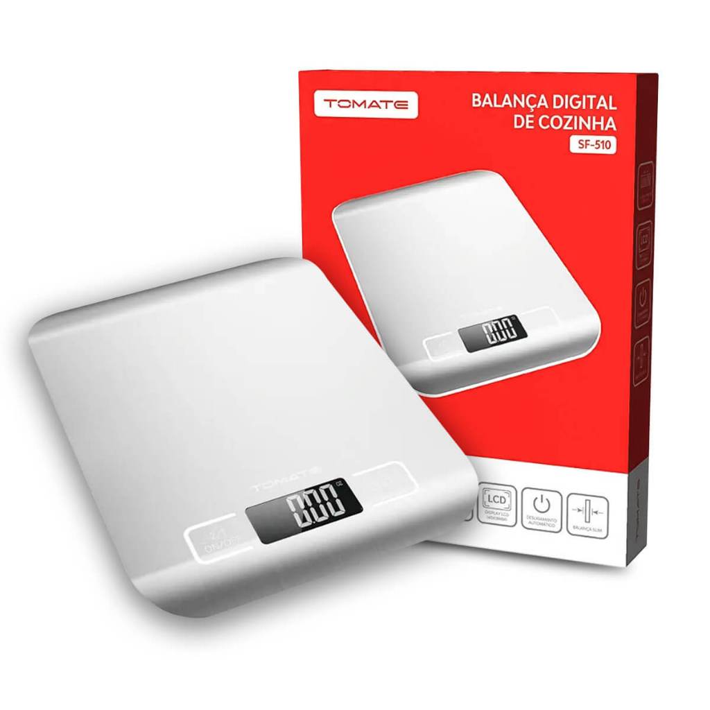 Balança Digital de Precisão [10 Kg]Balança Cozinha Inox Digital Alta Precisão 10kg Balança De Precisão 10kg Di