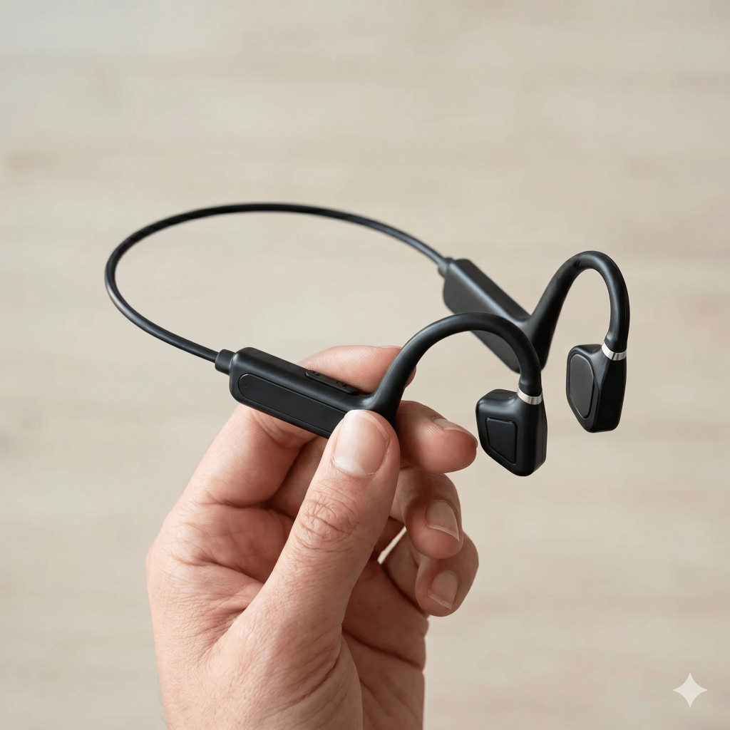Fone bluetooth condução óssea Fone esportivo Fone bluetooth ciclismo - Fone bluetooth para corrida  QUALIDADE 