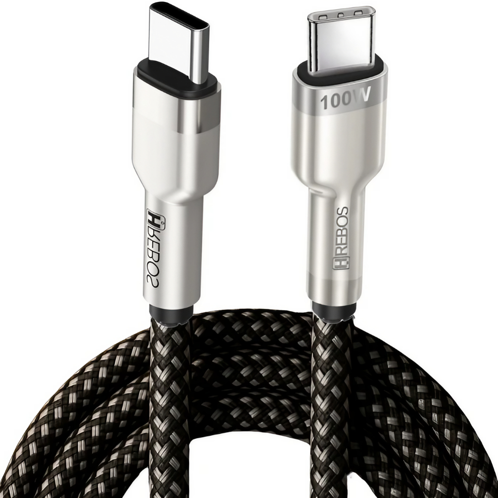 Cabo USB C Carregador Celular 2 Metros Longo Cumprido Turbo 100w Reforçado Nylon USB C Tipo C Dados Rápido Typ