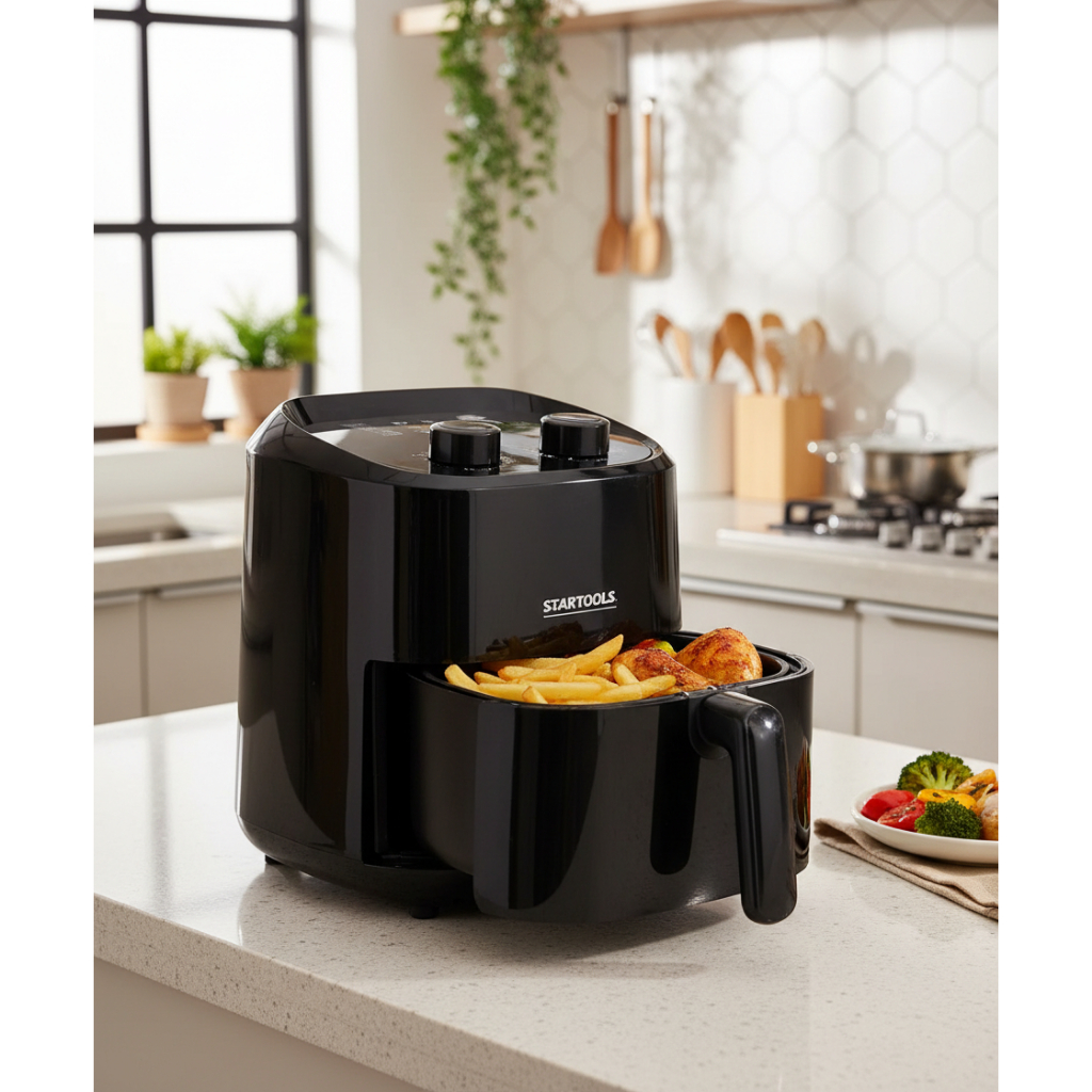 air fryer 3,4l, fritadeira sem óleo, air fryer 220v, fritadeira elétrica, air fryer compacta, 1200w, cozinha s