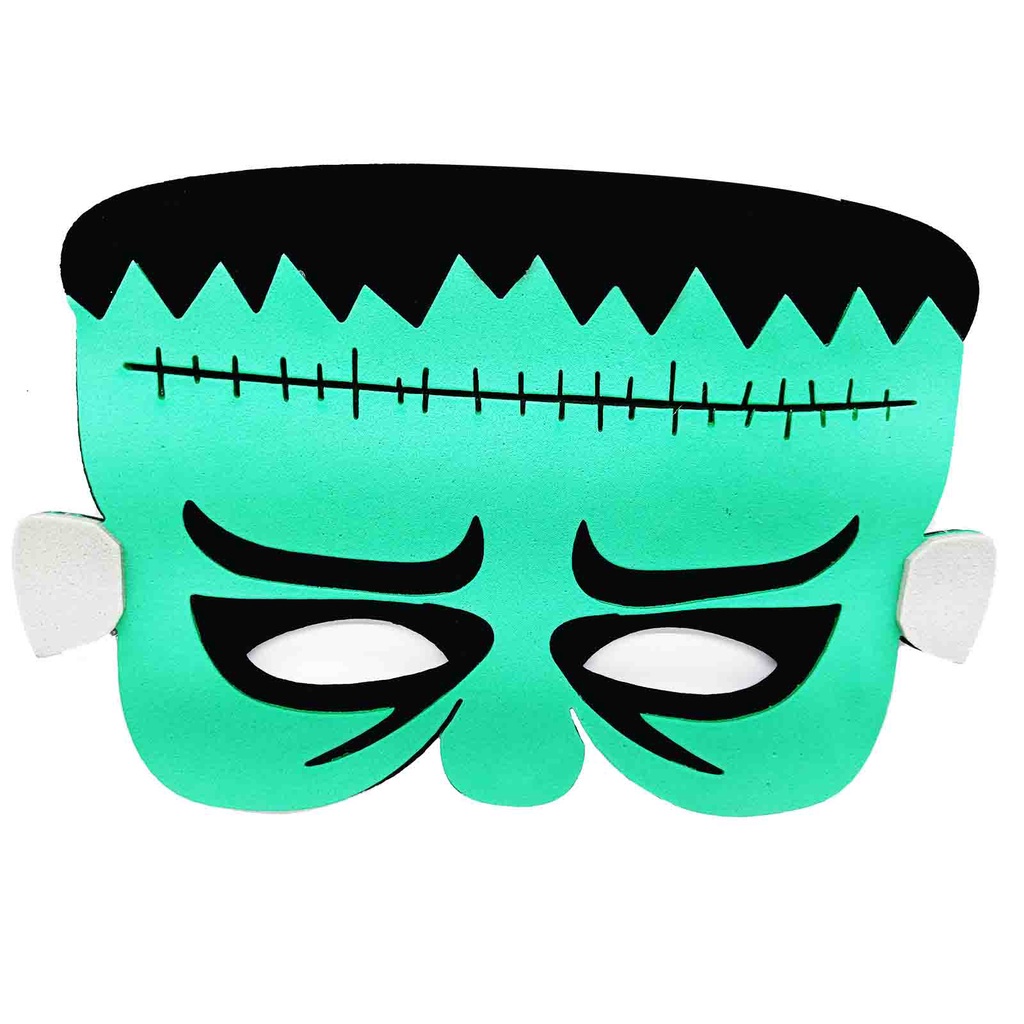 Máscara frankstein Halloween dia das Bruxas