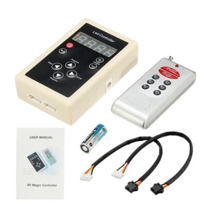 Controlador Controle Central Fita Led Digital Cor 6803 - RGB com 328 efeitos Chroma Arco Iris