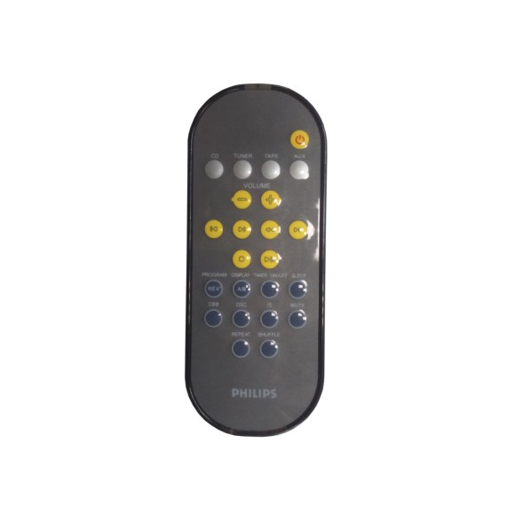 CONTROLE SOM HI-FI SYSTEM PHILIPS MC 320 ORIGINAL | Shopee Brasil