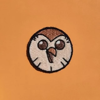 patch bordada Hooty the owl house casa coruja (cola com ferro de passar)