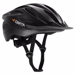 Capacete Bicicleta Mtb Masculino Feminino Regulagem Viseira Preto Brilhante Átrio Bi003
