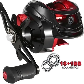 Carretilha Pesca 20 Rolamentos Fishing Real