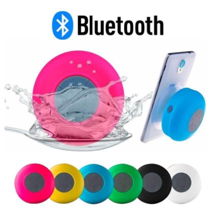 Caixa de Som Banheiro Prova D Água Bluetooth Portátil Piscina Chuveiro