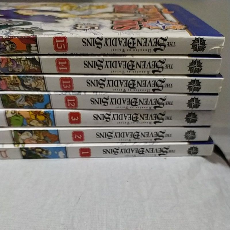 Manga Nanatsu no Taizai / The Seven deadly sins - Avulsos - 1,2,3,12,13,14,15