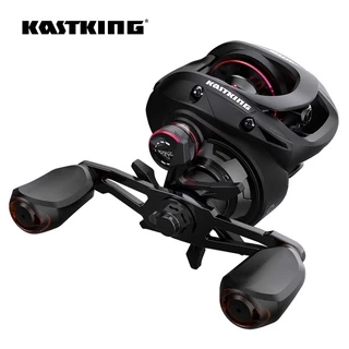 KastKing Brutus Carretel De Pesca À Direita Manual Esquerdo 7.2 : 1 210g Isca De Grafite Até 8 Kg De Arrasto Liso