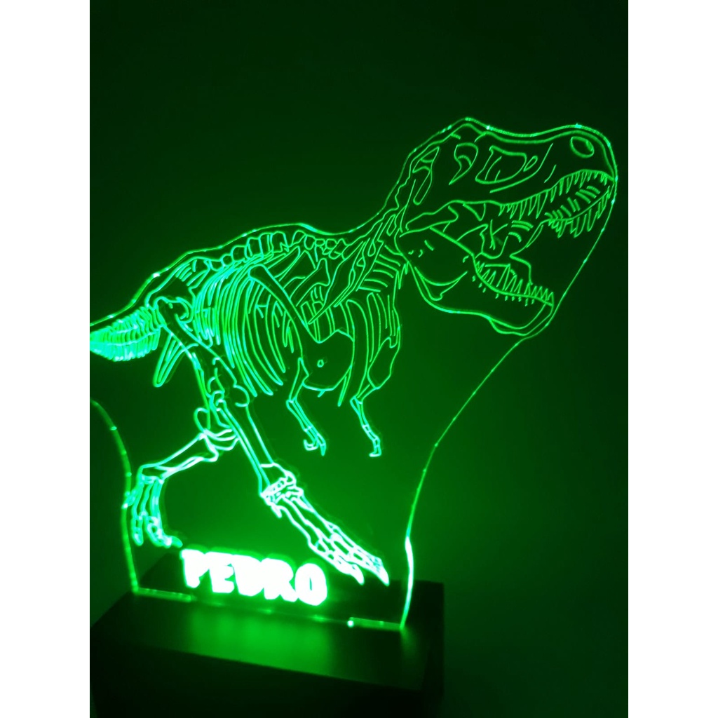 Luminária Dinossauro - T-Rex