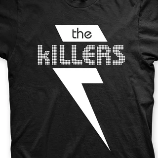 Camiseta The Killers Estampa Branca em várias cores em Silk 100% Algodão