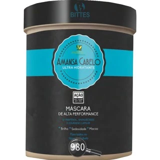 Máscara Ultra Hidratante Amansa Cabelo Hábito Cosméticos