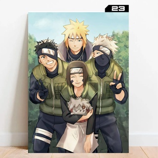 Placa Decorativa Naruto Rosto Fundo Metade Preto 15x21cm