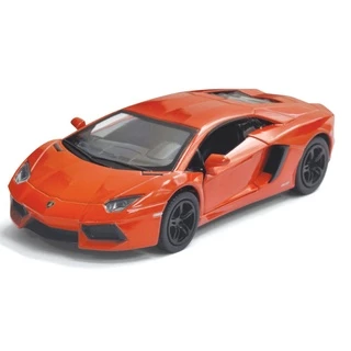 Miniatura Carrinho Lamborghini Aventador SV abre a portas 1/38