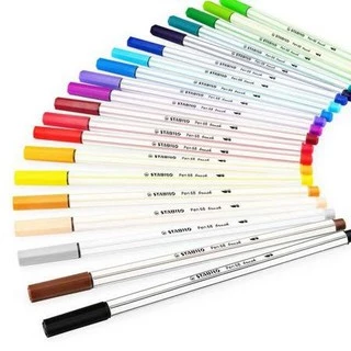 Caneta Stabilo Pen 68 Brush