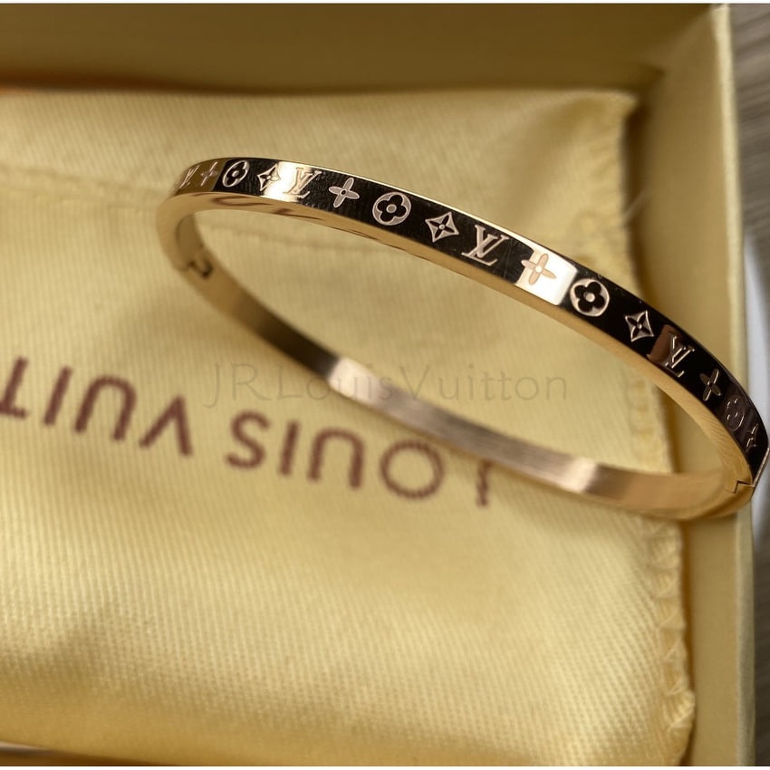 Pulseira Bracelete Louis Vuitton Nanogram, Jóia Feminina Louis-Vuitton  Nunca Usado 38907964