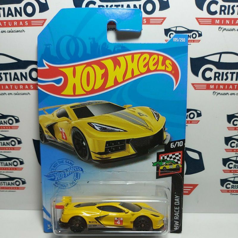 Corvette C8r Hw Race Day 610 Hot Wheels 2021 Miniatura 164 Grx31 Shopee Brasil 9230