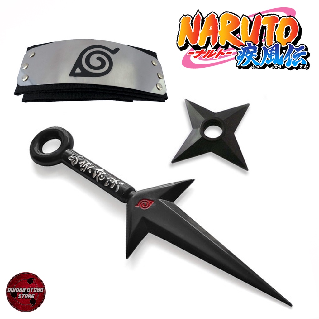 Kunai Naruto Premium Azuma 28 centímetros Borracha Minato Lançamento A  Pronta Entrega a maior