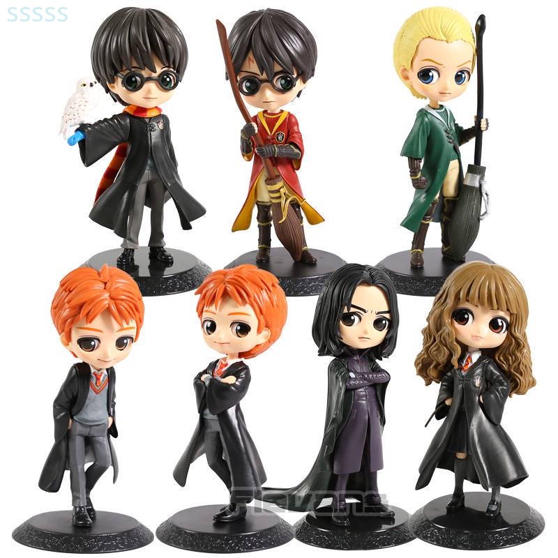 Harry Potter Q Posket Severus Snape Hermione Granger Versão PVC