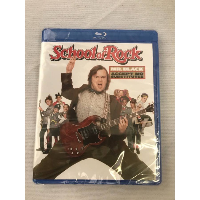 Blu-ray Escola De Rock - Jack Black Dublado Original + Luva