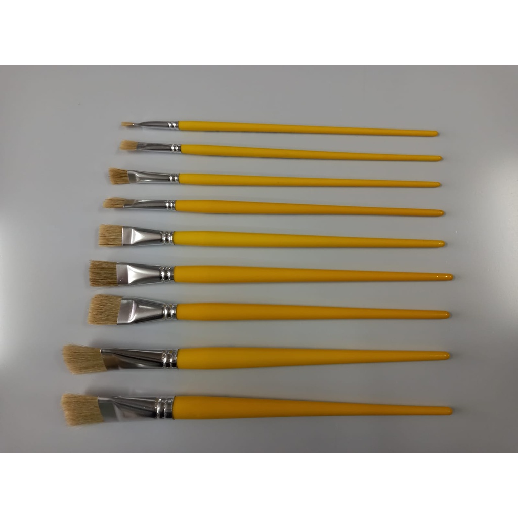 Pincel Chato Tigre 815 (Tamanhos 08 - 24)