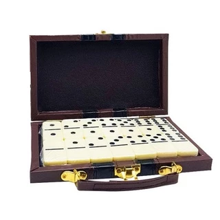 Dominó Tipo Osso 49mm x 24mm x 9mm Na Maleta em Oferta na Shopee