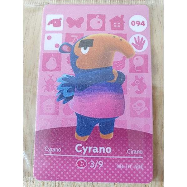 Amiibo Card Animal Crossing Series 1 (51 ao 100) Para Nintendo