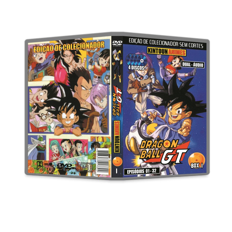 Dragon Ball Gt Série Completa E Dublada Em Dvd (dual- Áudio