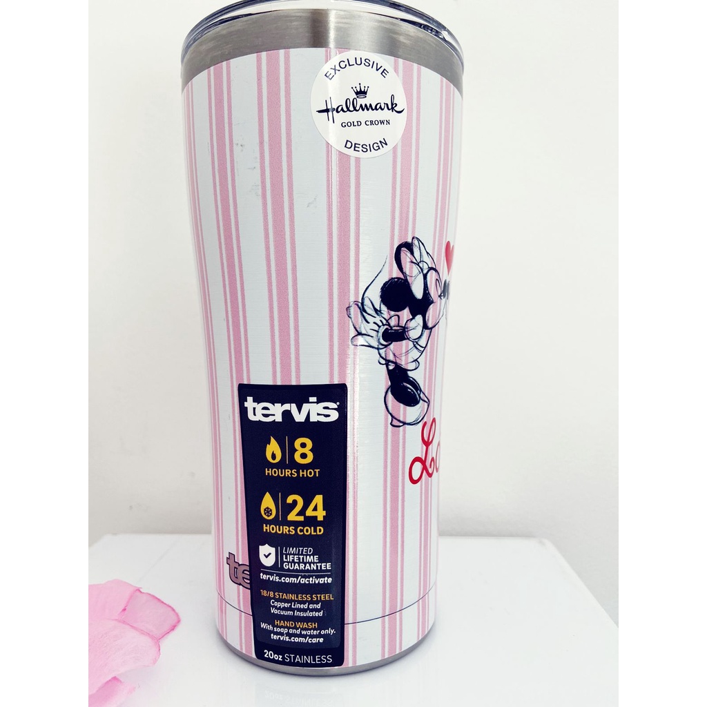 COPO STANLEY Tervis Disney – Copo Isolado Minnie 590 ml, aço inoxidável