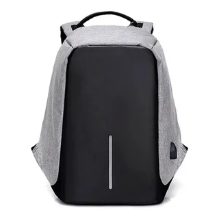 Mochila Anti Furto Notebook Cabo Usb Impermeável Unissex