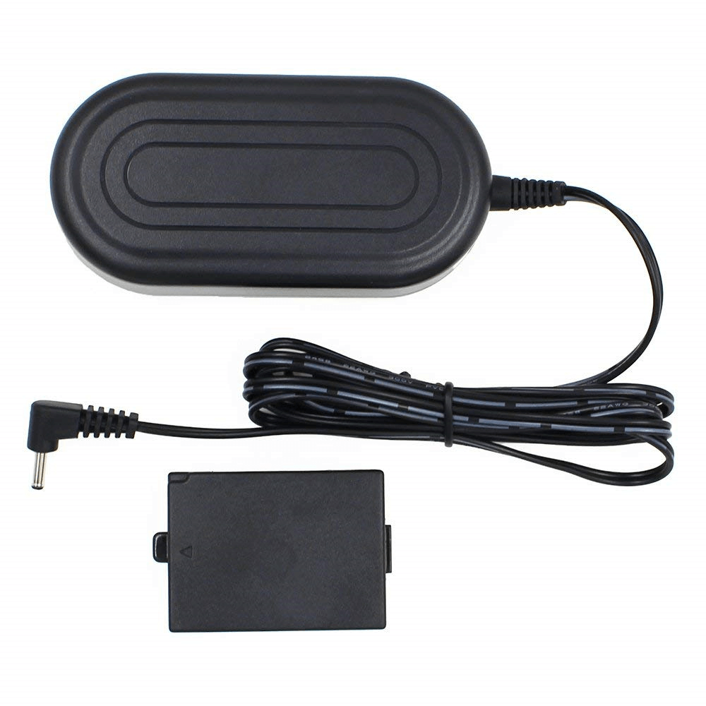 CITYORK Adaptateur Secteur DR-E17 + Coupler Pour Batterie Factice LP-E17 – Compatible Canon EOS M3 M5 M6 200D 750D Etc.