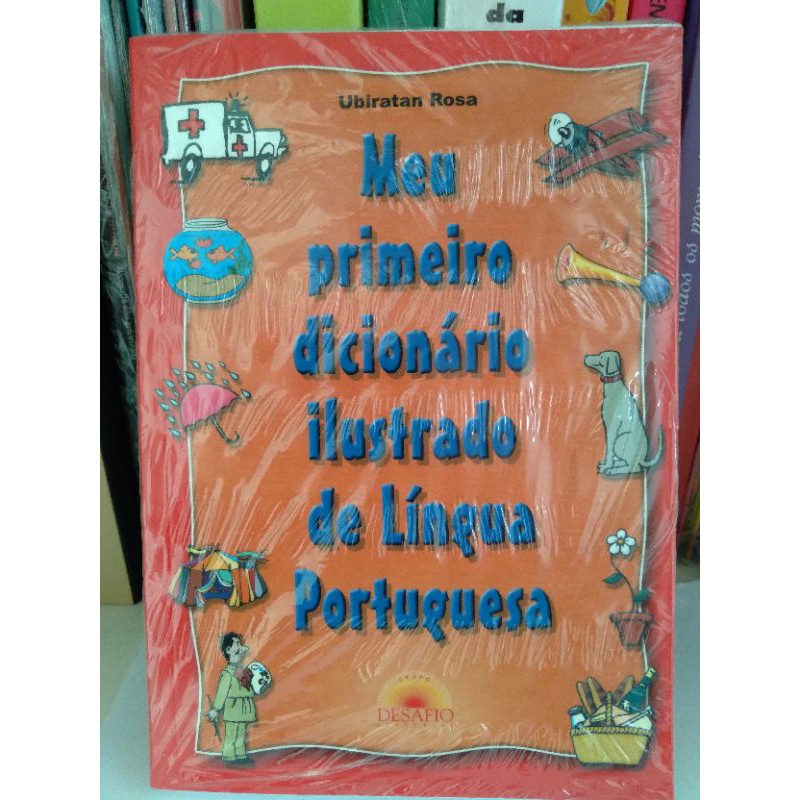 Meu Primeiro Dicionário Ilustrados De Língua Portuguesa | Shopee Brasil