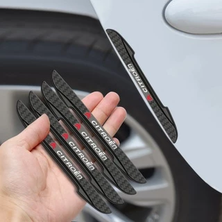 4 Pcs Porta De Carro Anti-Colisão Bumper Faixa Bater Protector Adesivos Para Citroen C1 C3 C4 C5 C6 Xsara Berlingo Celysee Vts Picasso