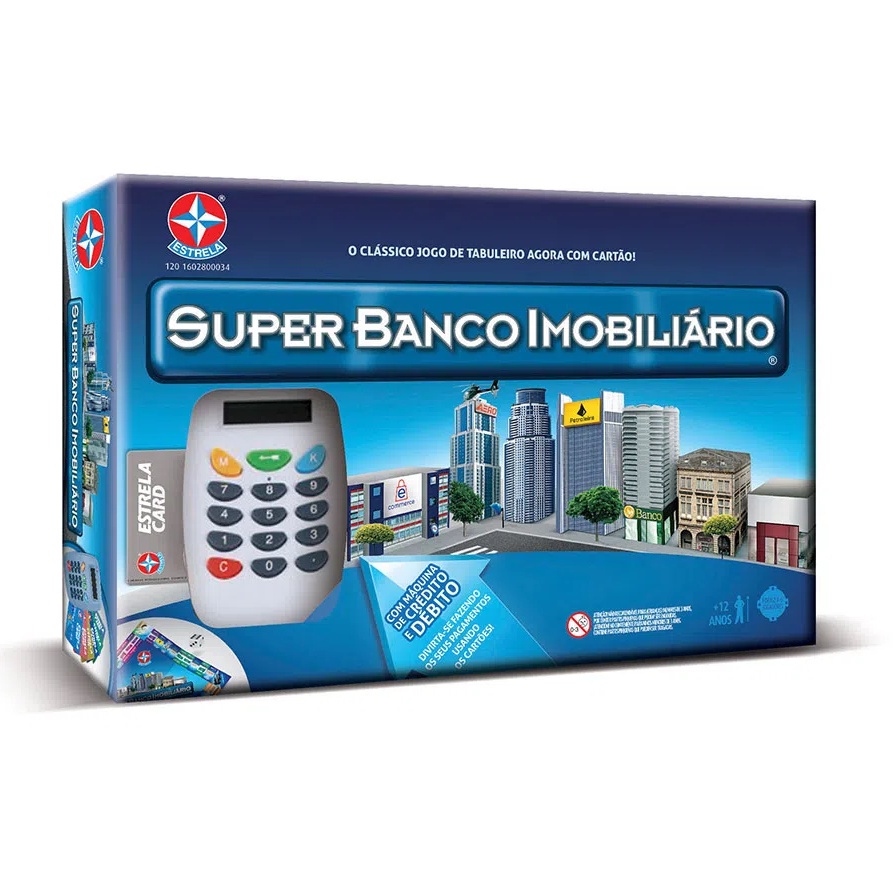 Jogo Super Banco Imobiliário - Estrela - Broker Distribuidora