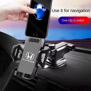 Suporte do painel do carro Suporte do escapamento Honda HR-V Civic Fit City WR-V CR-V Suporte adesivo para telefone no para-brisa do carro Suporte fixo para telefone na mesa