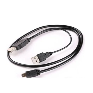 Cabo Usb Mini Usb Pra 2 Usb A Macho Para Hd Dvd Externo Go Pro