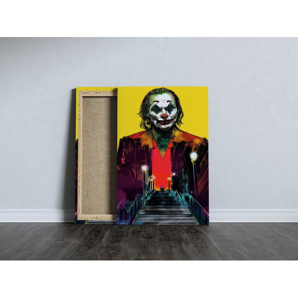 Quadro Decorativo Canvas Original Alta Qualidade 60x40 Coringa Joker