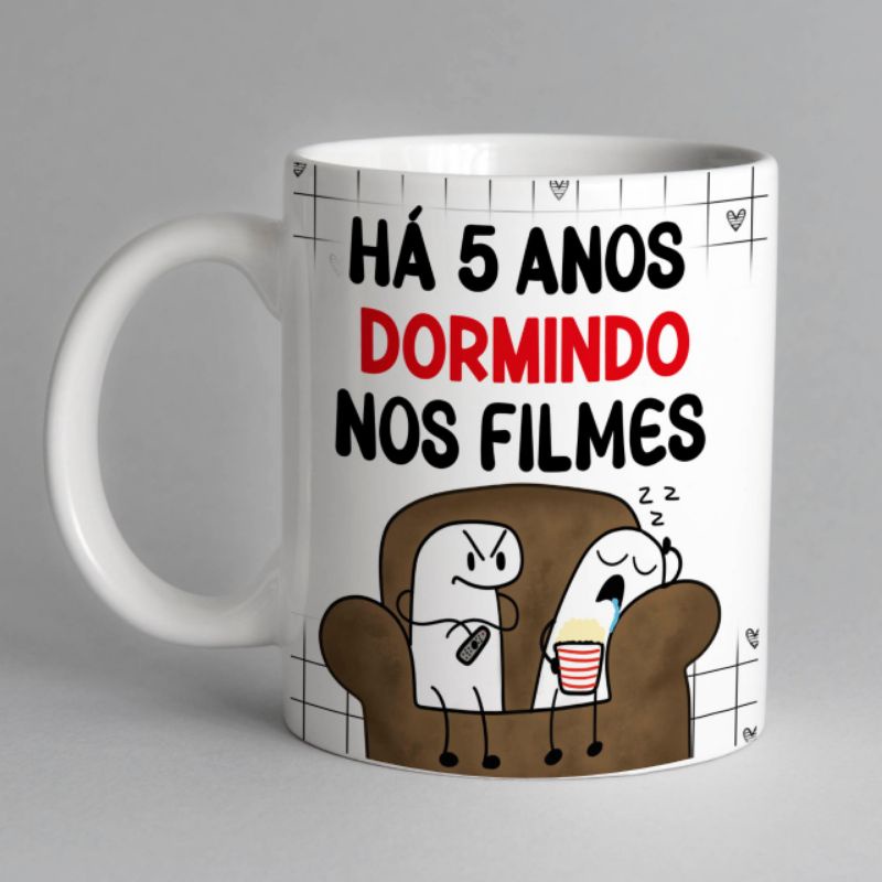 Caneca Meme Flork Há Anos Fazendo M