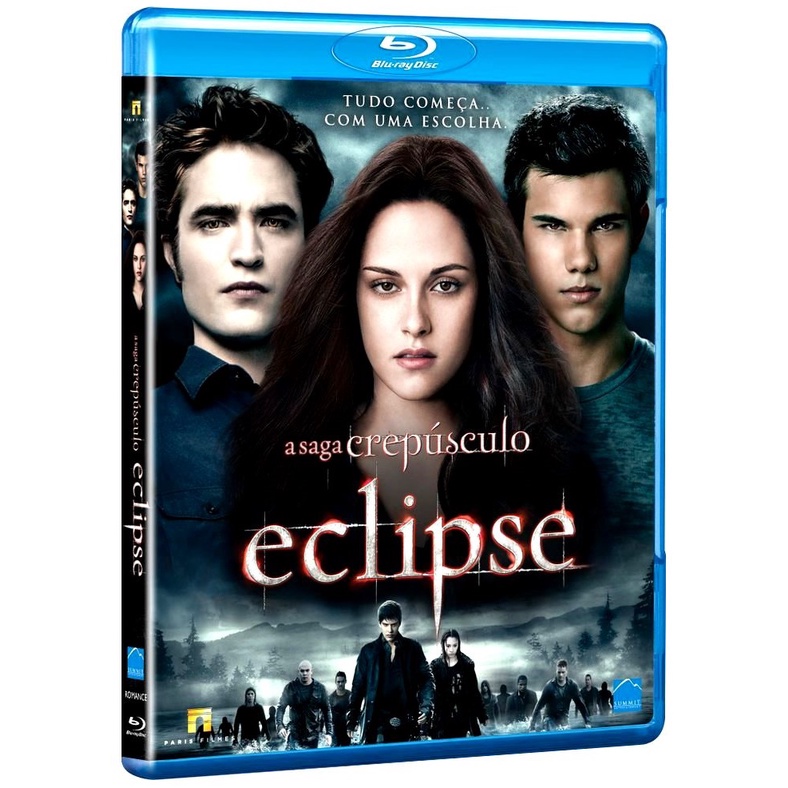 Blu-ray Eclipse A Saga Crepúsculo - Robert Pattinson - Namorados - Novo ...