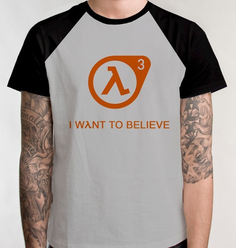 Camisa Raglan Half Life Shopee Brasil