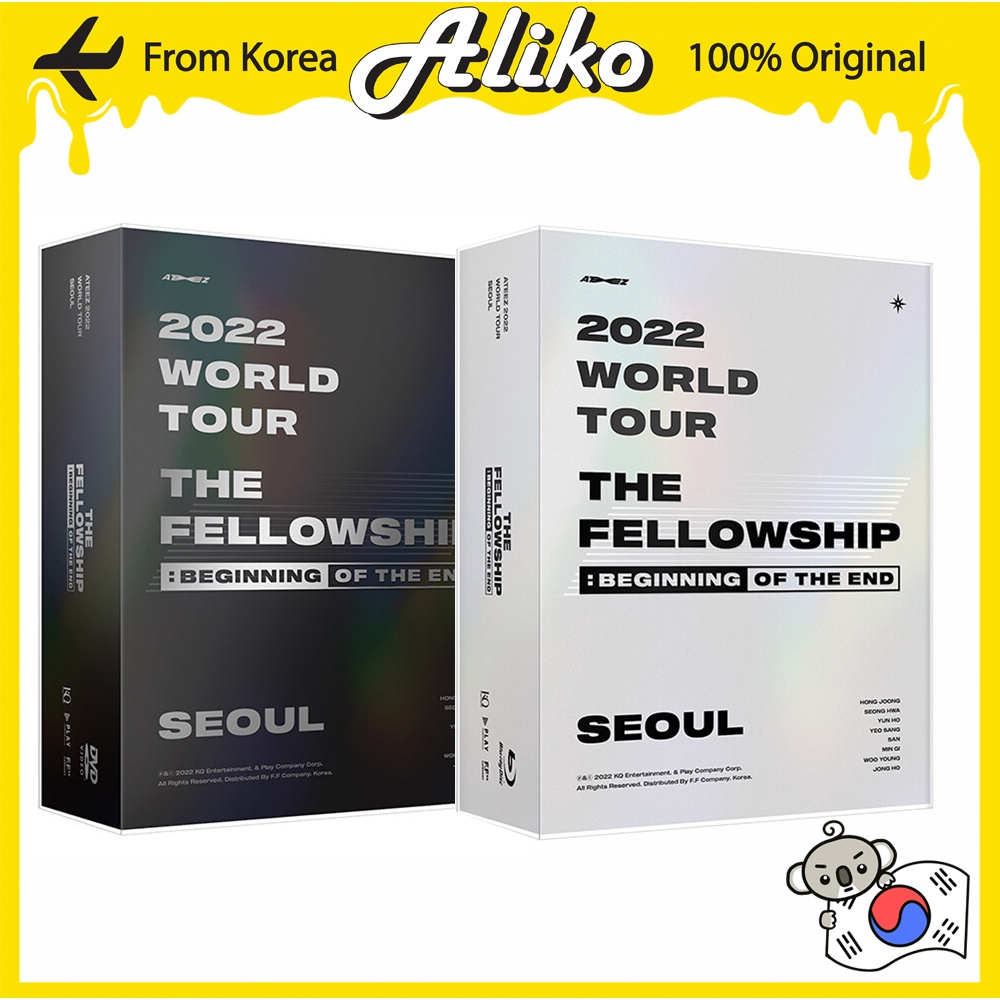 ATEEZ 2022 World Tour-the Fellowship : Beginning of End DVD/BLU