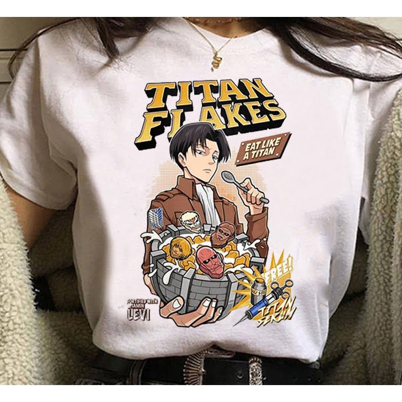 Camisetas anime estampa Attack on Titan - Camisetas anime 30.1