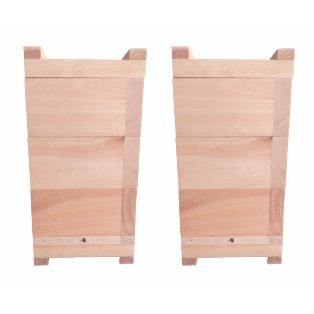 Caixa de abelha Jataí sem ferrão modelo inpa - 2 unidades