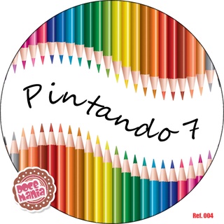 Painel Redondo - Pintando o 7 - Sublimado 3D - Sublitex, painéis