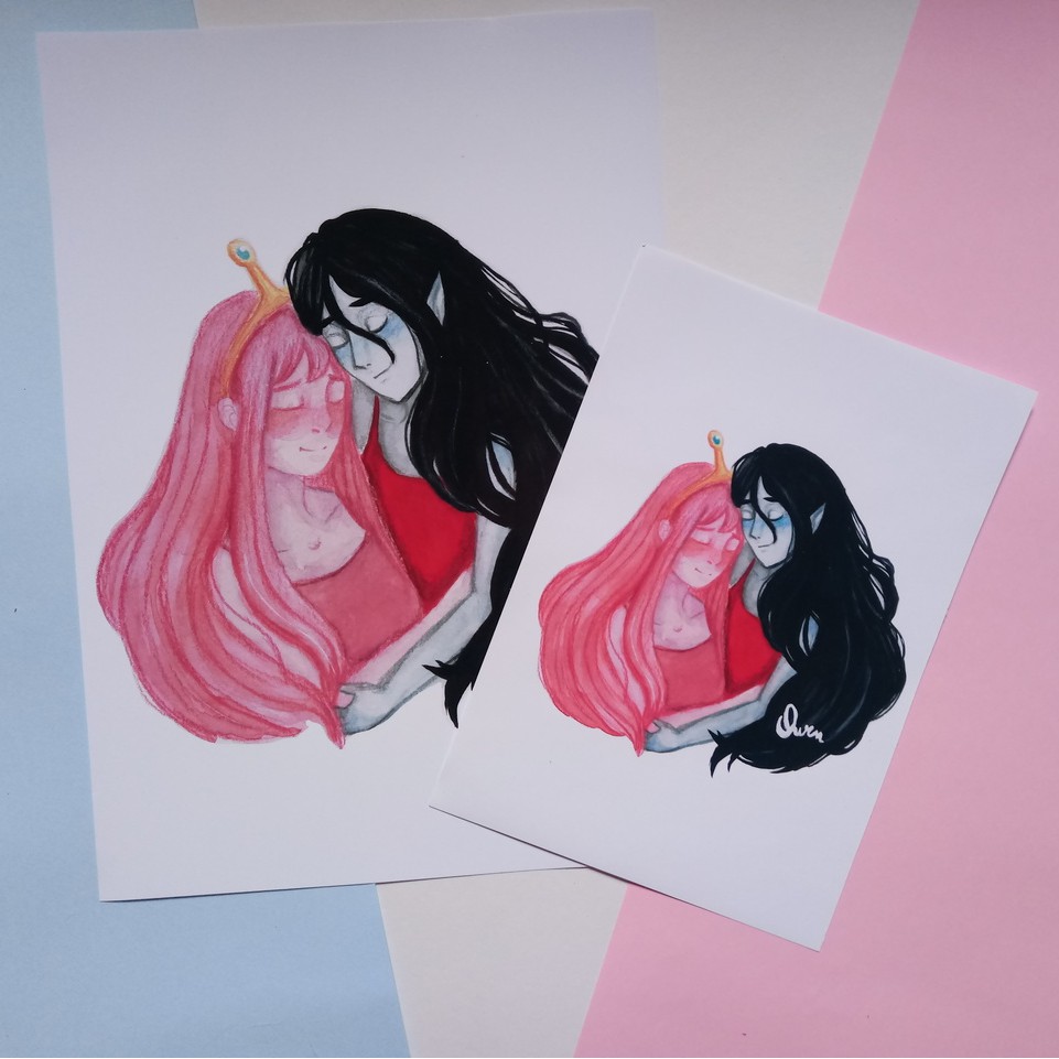 Fanart da Marceline de Hora de Aventura